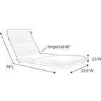 Sunbrella Chaise Lounge Cushion