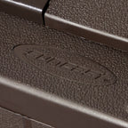 Suncast 30 Gallon Hideaway Trash Waste Bins for Outdoor, Cyberspace