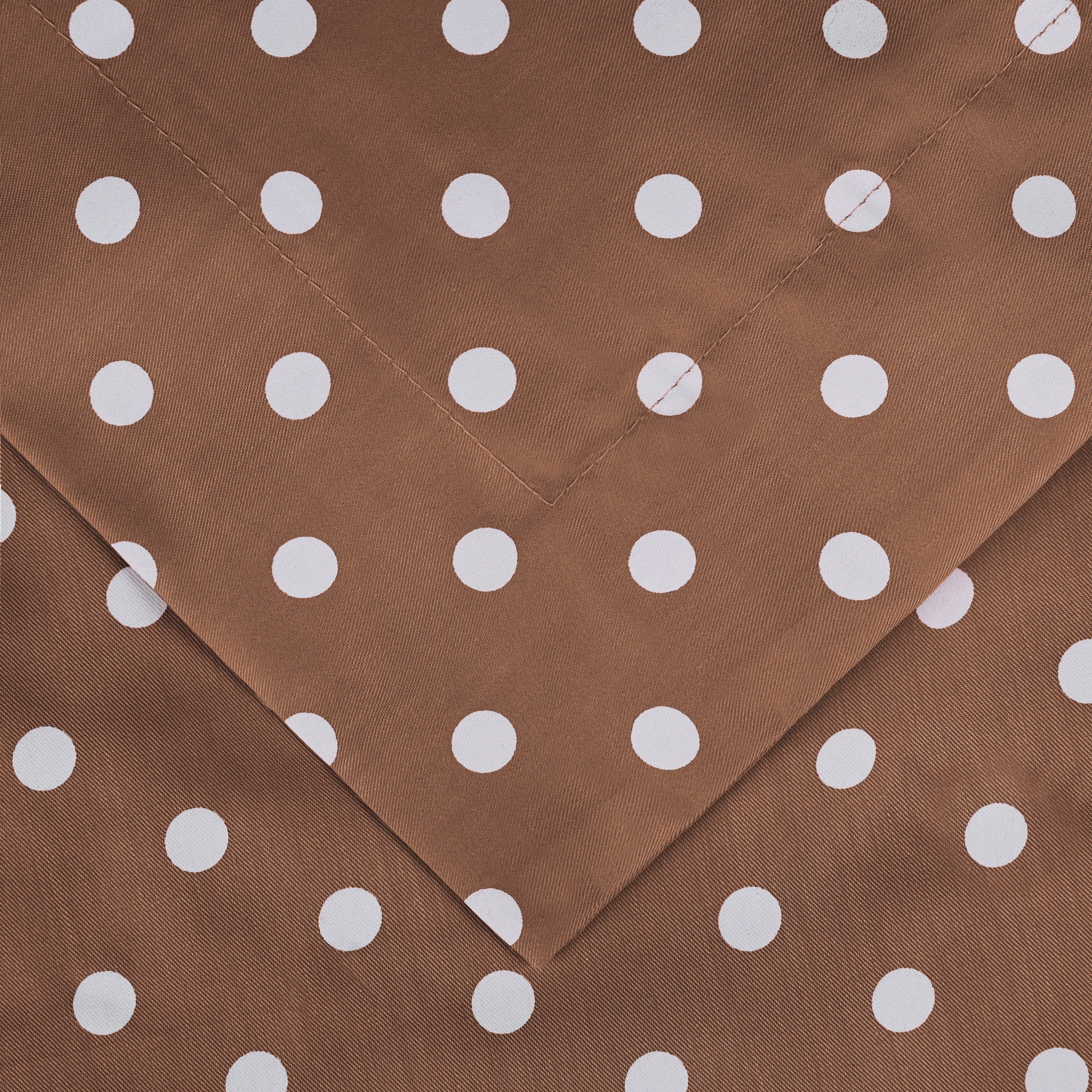 Superior Thread Count 600TC Polka Dot Cotton Blend Duvet Cover Set