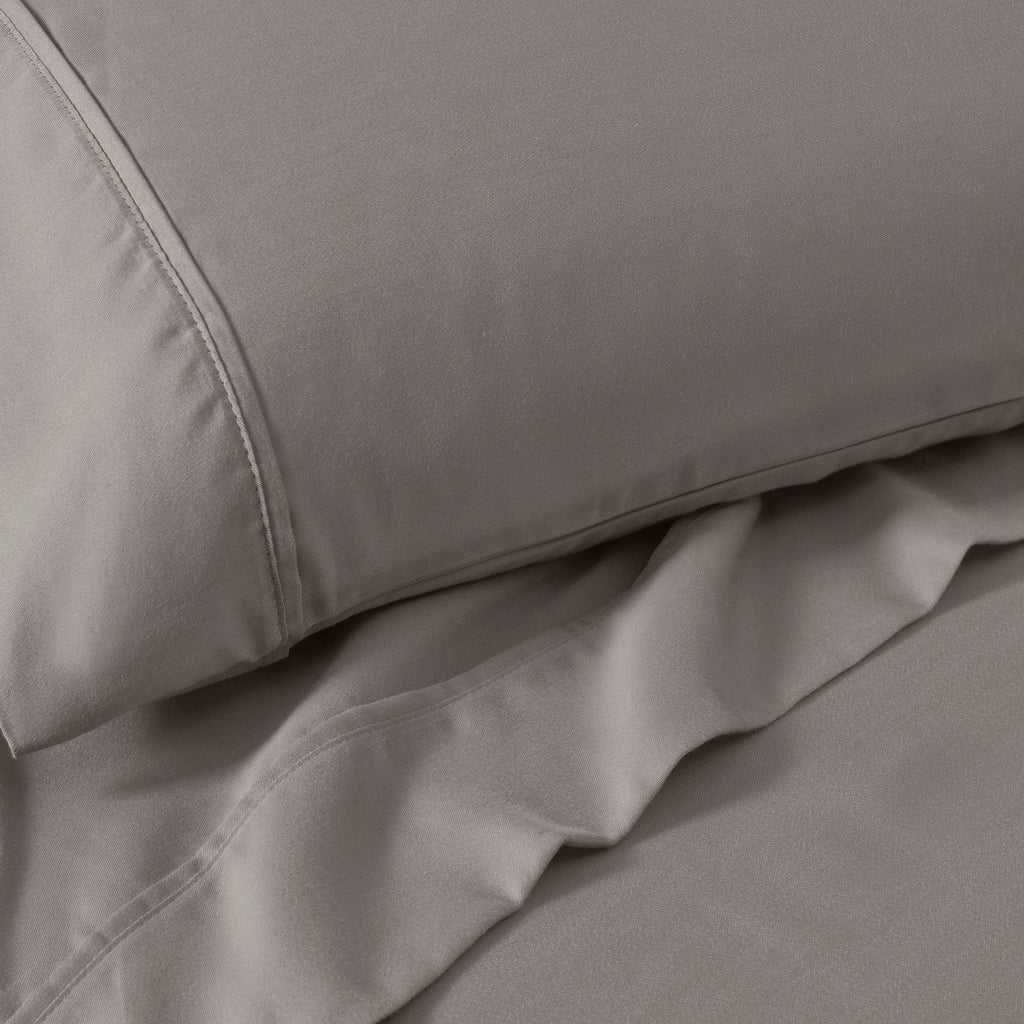 Superior Cotton Blend 1200 Thread Count Solid Deep Pocket Bed Sheet Set