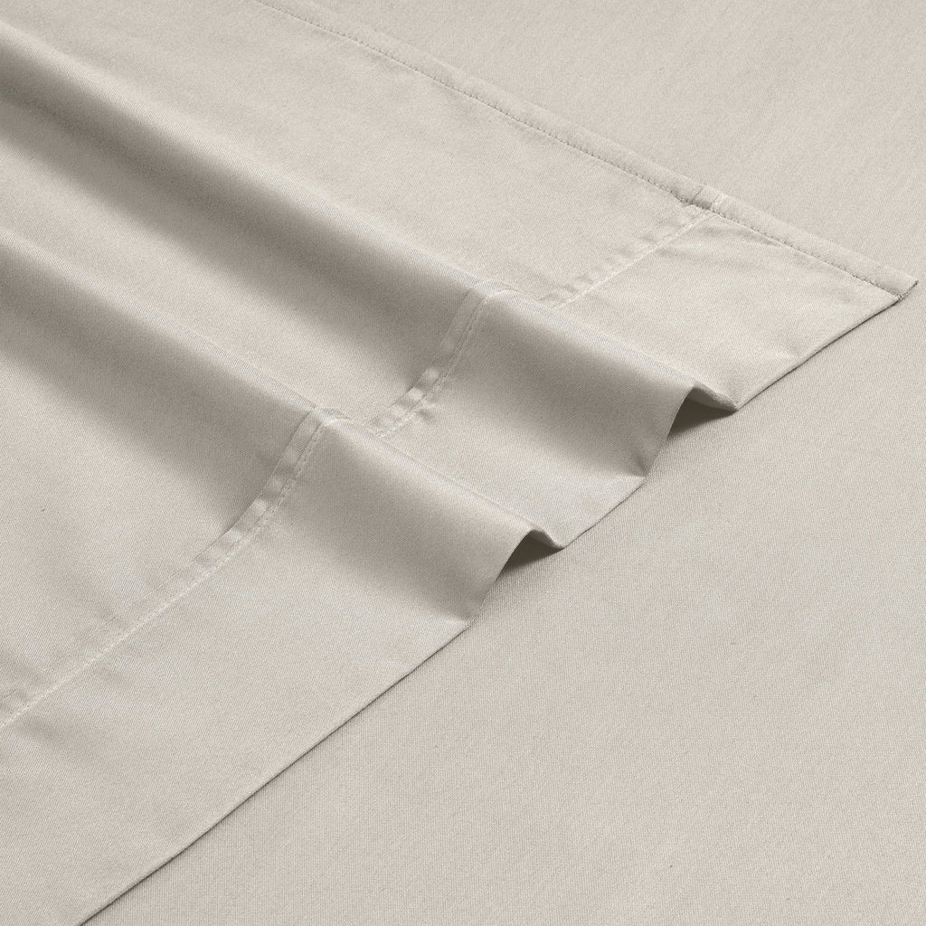 Superior Cotton Blend 1200 Thread Count Solid Deep Pocket Bed Sheet Set
