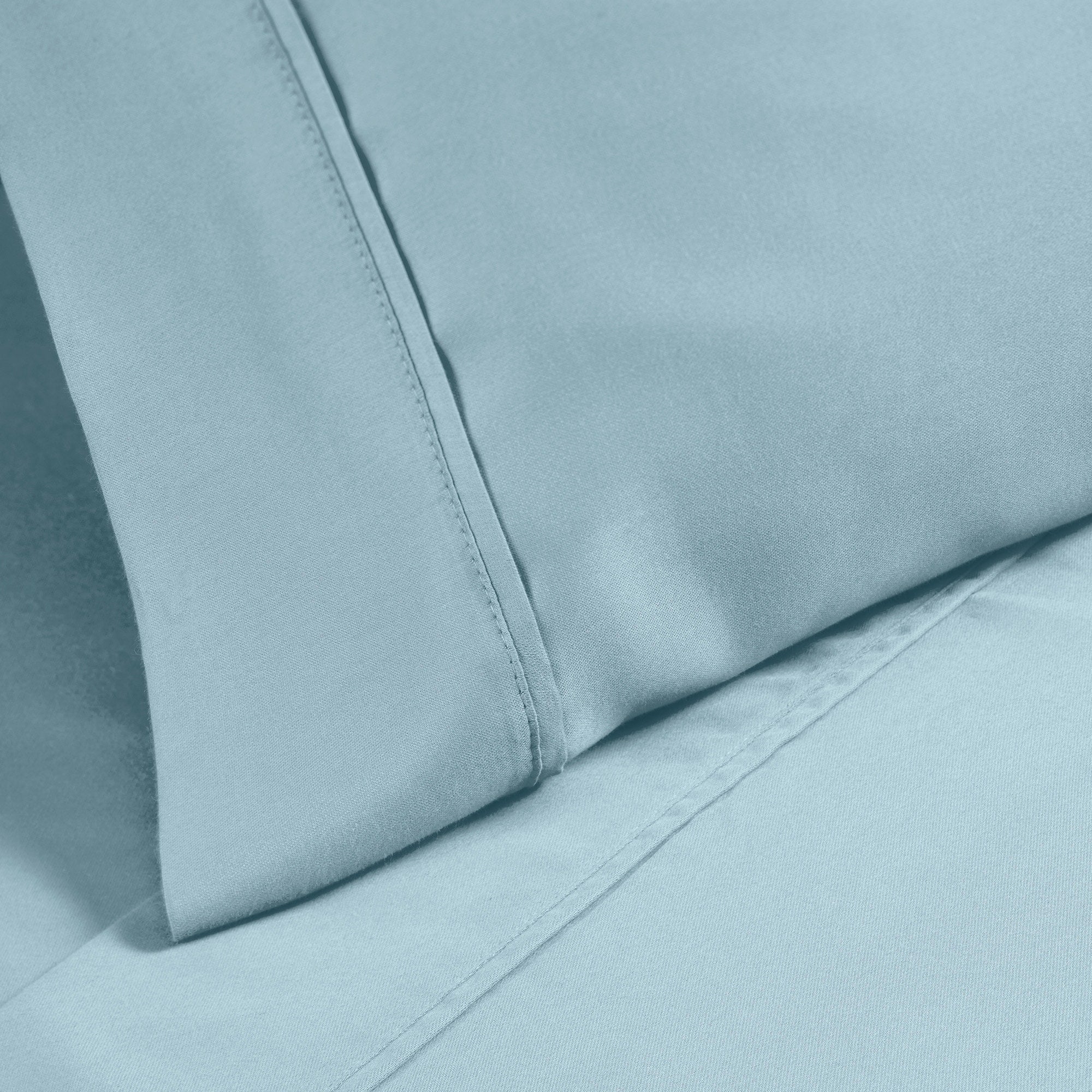 Superior Cotton Blend 1200 Thread Count Solid Deep Pocket Bed Sheet Set