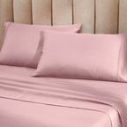 Superior Cotton Blend 1200 Thread Count Solid Deep Pocket Bed Sheet Set