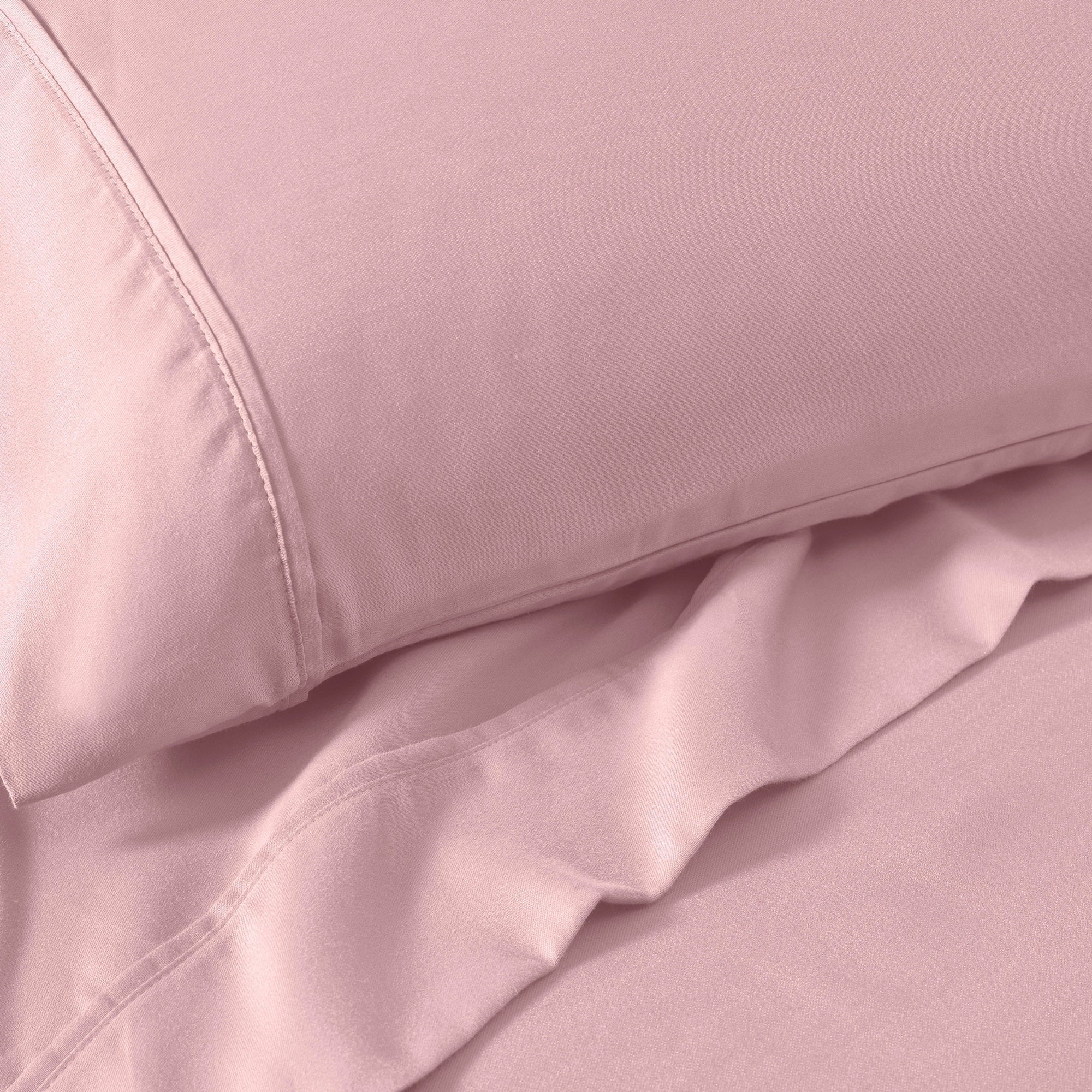 Superior Cotton Blend 1200 Thread Count Solid Deep Pocket Bed Sheet Set