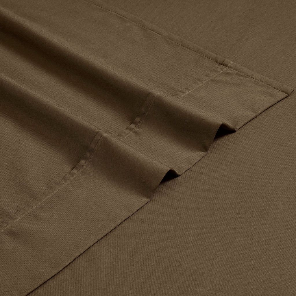 Superior Cotton Blend 1200 Thread Count Solid Deep Pocket Bed Sheet Set