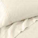 Superior Cotton Blend 1200 Thread Count Solid Deep Pocket Bed Sheet Set