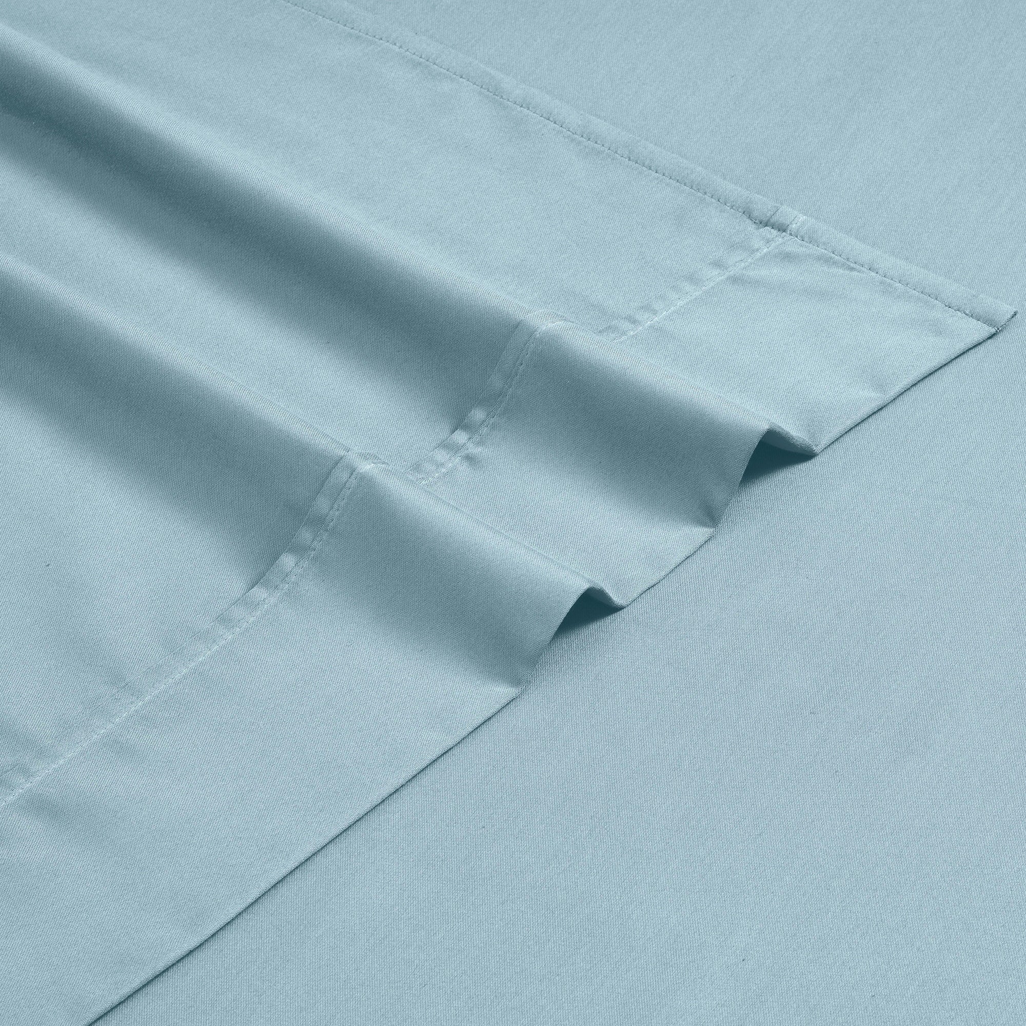 Superior Cotton Blend 1200 Thread Count Solid Deep Pocket Bed Sheet Set