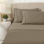 Superior Egyptian Cotton 1200 Thread Count Eco-Friendly Solid Sheet Set