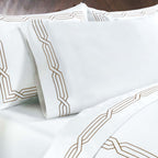 Superior Egyptian Cotton 1200 Thread Count Eco-Friendly Solid Sheet Set