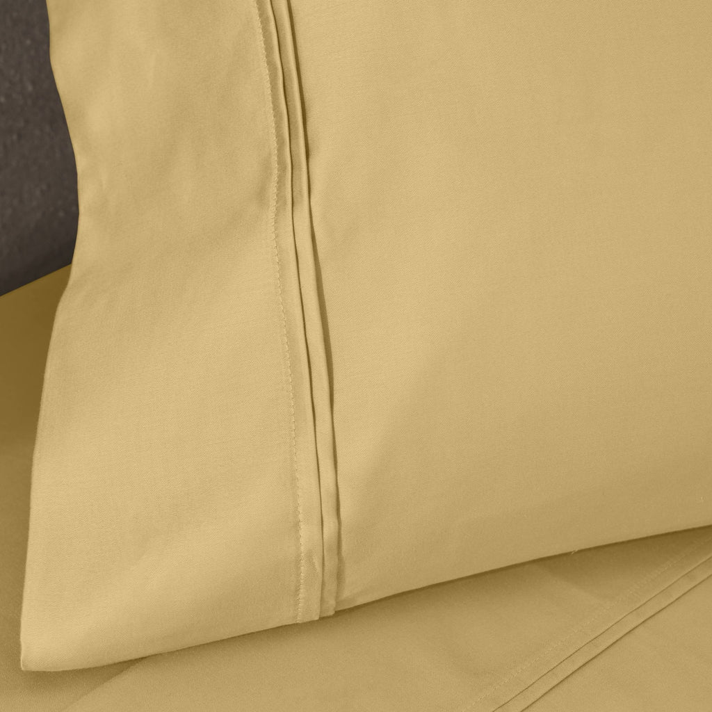 Superior Egyptian Cotton 1200 Thread Count Eco-Friendly Solid Sheet Set