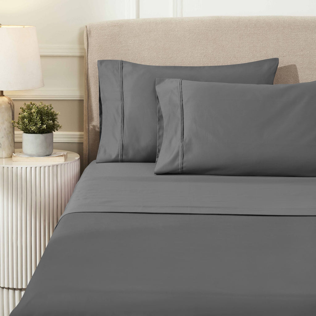 Superior Egyptian Cotton 1200 Thread Count Eco-Friendly Solid Sheet Set