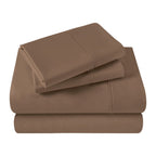 Superior Egyptian Cotton 400 Thread Count Solid Deep Pocket Bed Sheet Set