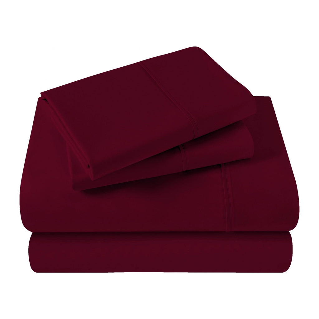 Superior Egyptian Cotton 400 Thread Count Solid Deep Pocket Bed Sheet Set