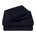 Superior Egyptian Cotton 400 Thread Count Solid Deep Pocket Bed Sheet Set
