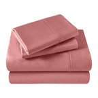 Superior Egyptian Cotton 400 Thread Count Solid Deep Pocket Bed Sheet Set