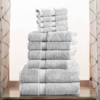 Superior Egyptian Cotton Pile Heavyweight 10-Piece Towel Set