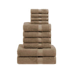 Superior Egyptian Cotton Pile Heavyweight 10-Piece Towel Set