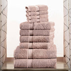 Superior Egyptian Cotton Pile Heavyweight 10-Piece Towel Set