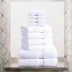 Superior Egyptian Cotton Pile Heavyweight 10-Piece Towel Set