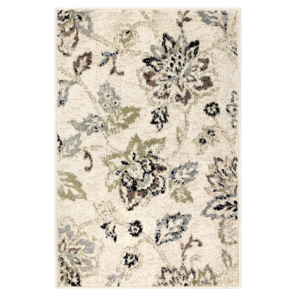 Superior Jacobean Farmhouse Floral Indoor Area Rug