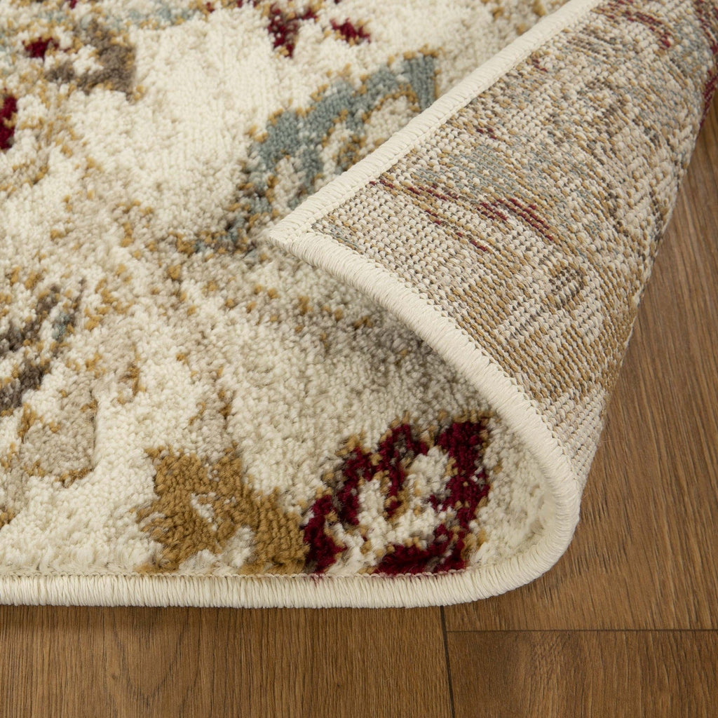 Superior Jacobean Farmhouse Floral Indoor Area Rug