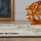 Superior Jacobean Farmhouse Floral Indoor Area Rug