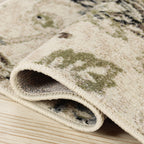 Superior Jacobean Farmhouse Floral Indoor Area Rug