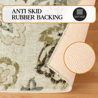 Superior Jacobean Farmhouse Floral Indoor Area Rug