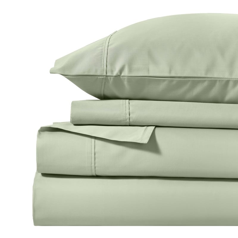 Superior Solid 1000-Thread Count Cotton Blend Deep Pocket Sheet Set