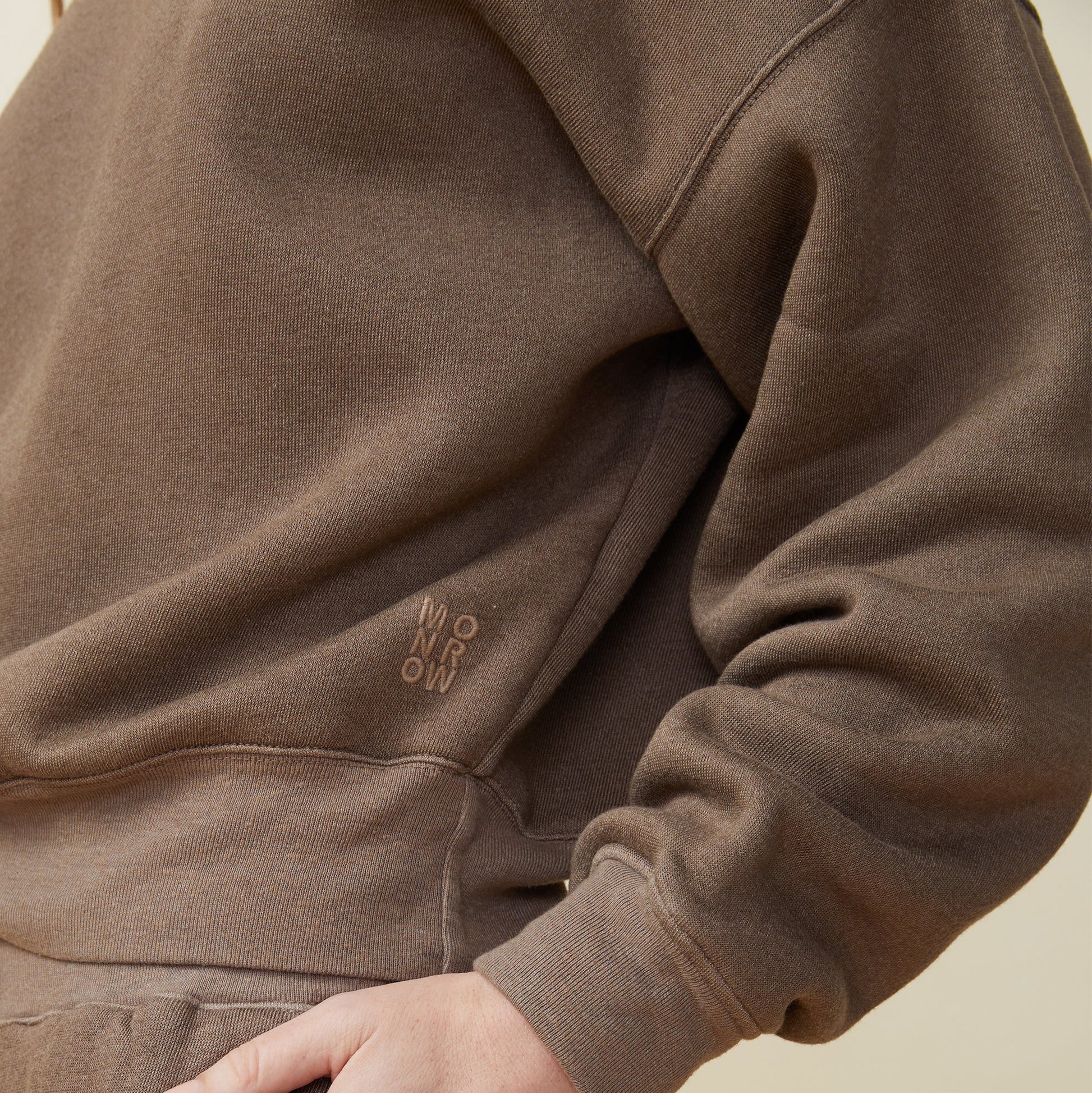 Teddy Fleece Crew Neck Sweatshirt