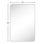TEHOME Kengston Modern & Contemporary Rectangular Bathroom Vanity Mirror