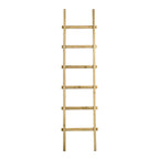 Sagebrook Home Rustic 6ft Tall Blanket Ladder, Decorative Freestanding Ladder For Storage - 19 x 2 x 76