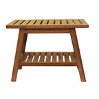Teak Shower Bench Rectangular