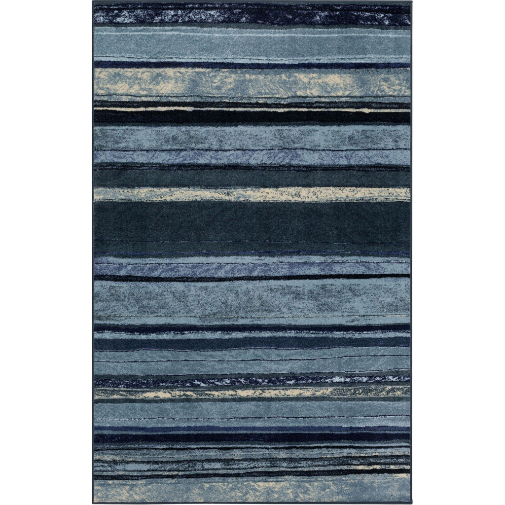 The Curated Nomad Sultan Multicolor Striped Boho Area Rug