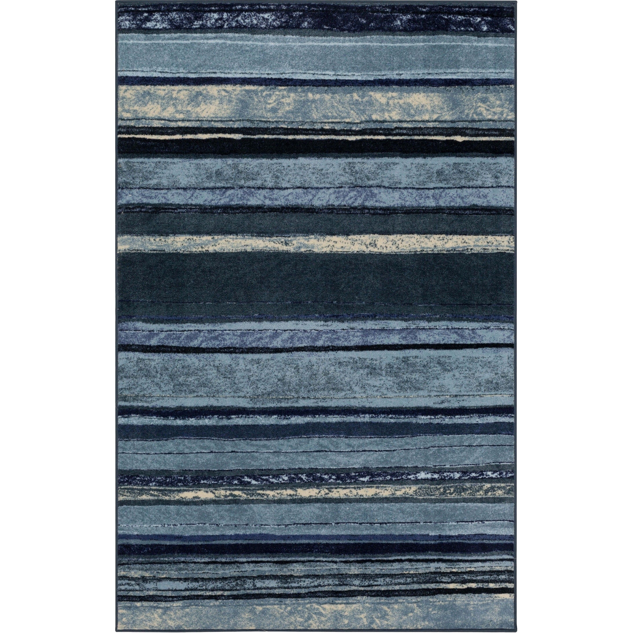 The Curated Nomad Sultan Multicolor Striped Boho Area Rug