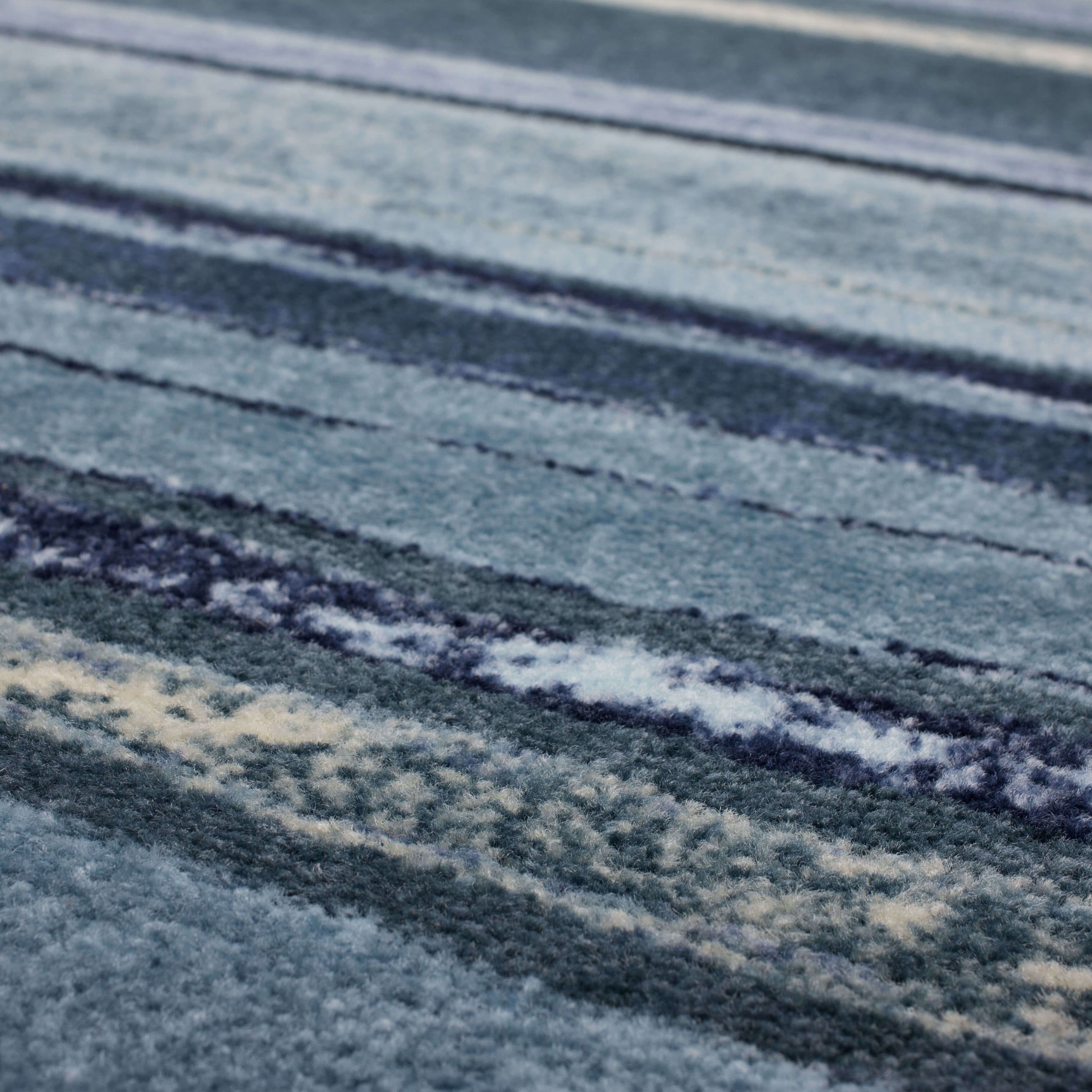 The Curated Nomad Sultan Multicolor Striped Boho Area Rug