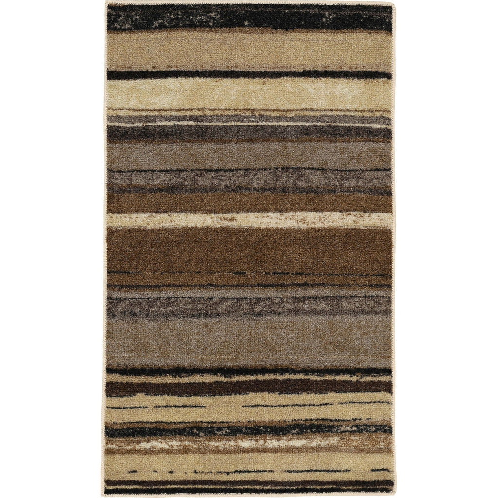 The Curated Nomad Sultan Multicolor Striped Boho Area Rug