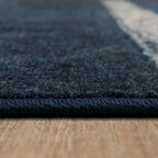 The Curated Nomad Sultan Multicolor Striped Boho Area Rug