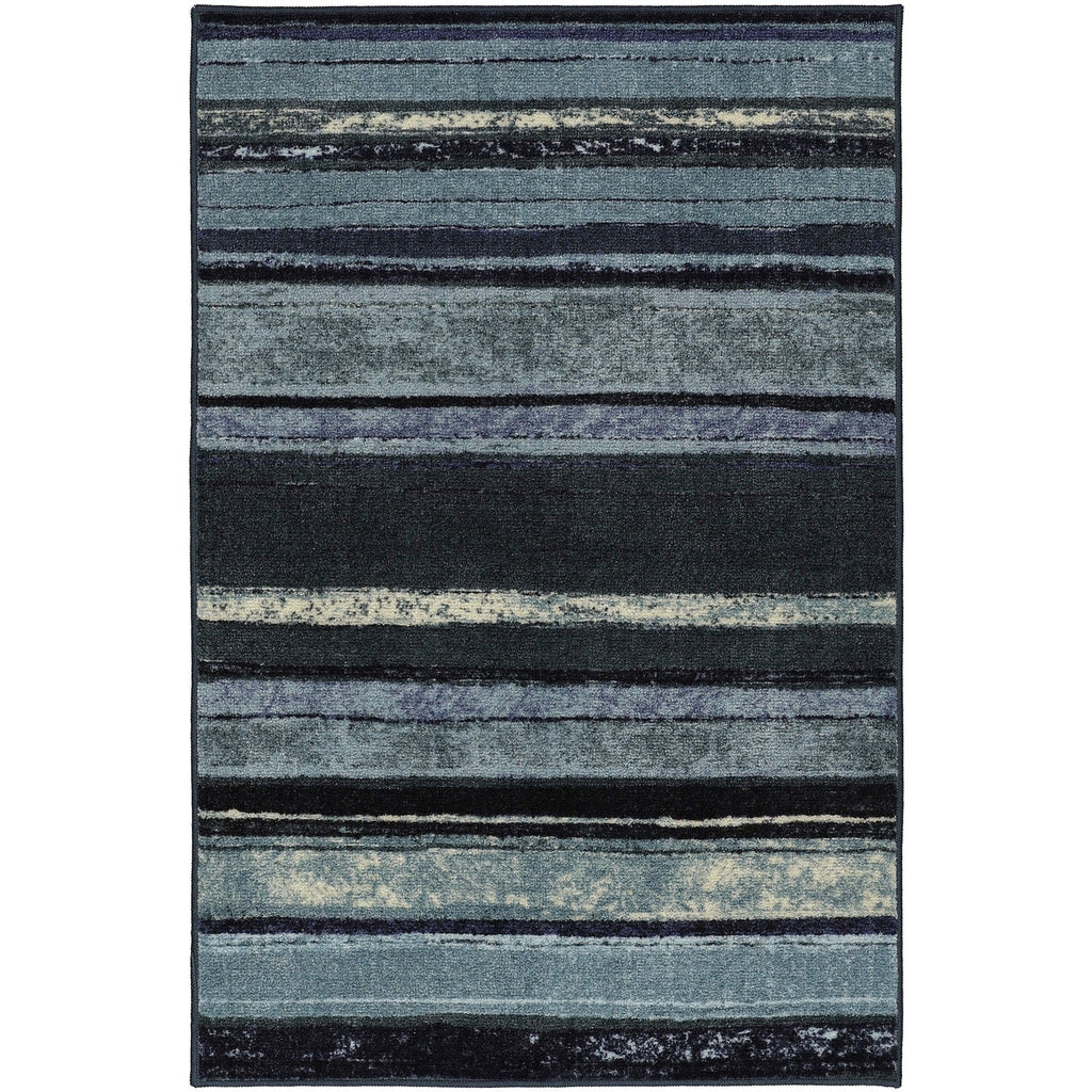 The Curated Nomad Sultan Multicolor Striped Boho Area Rug