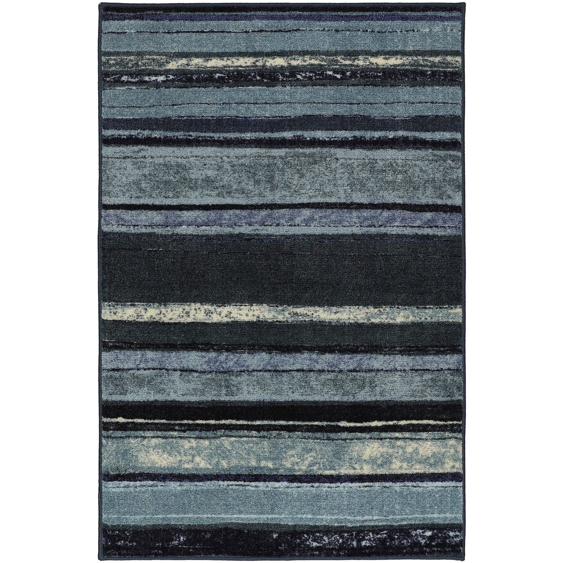 The Curated Nomad Sultan Multicolor Striped Boho Area Rug
