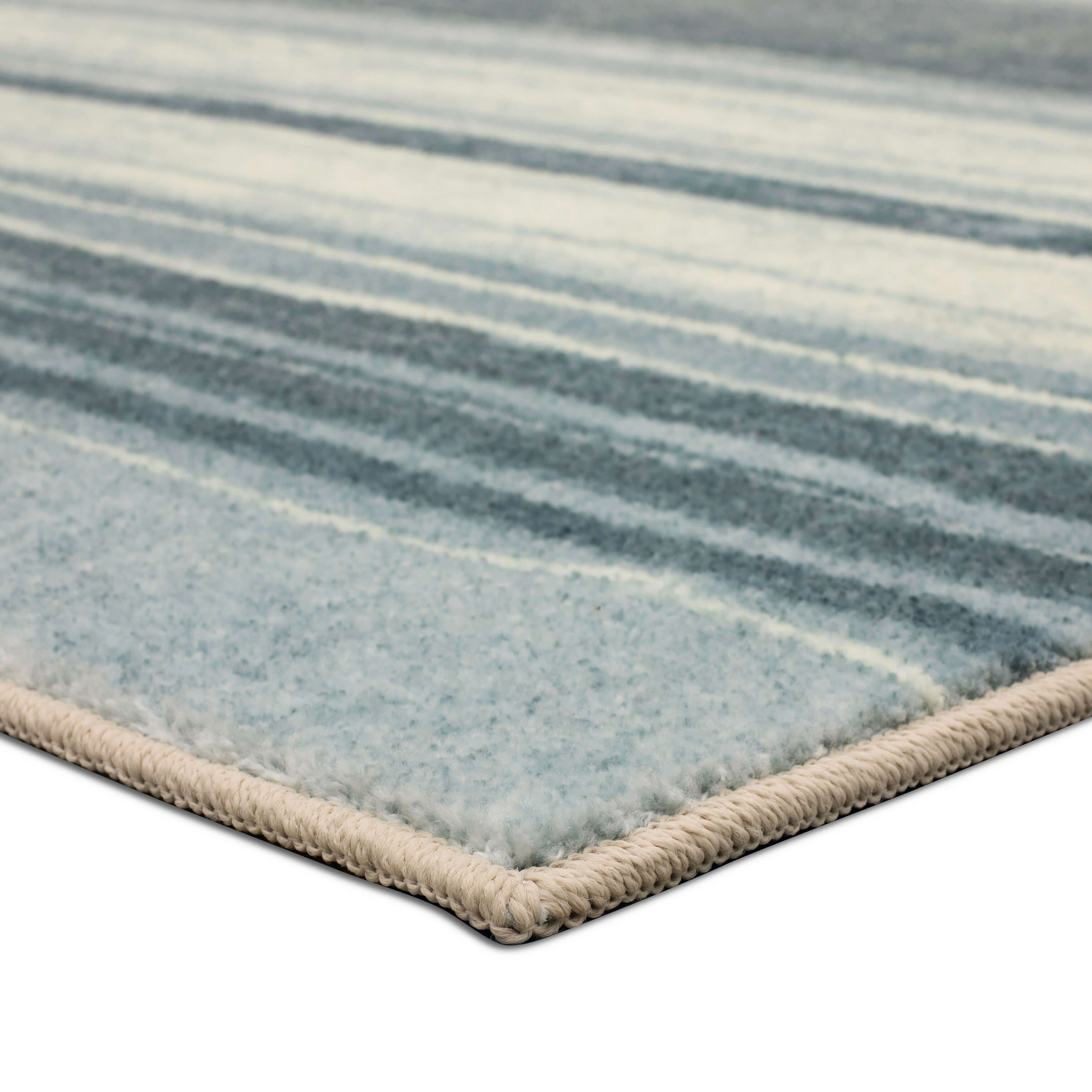 The Curated Nomad Sultan Multicolor Striped Boho Area Rug