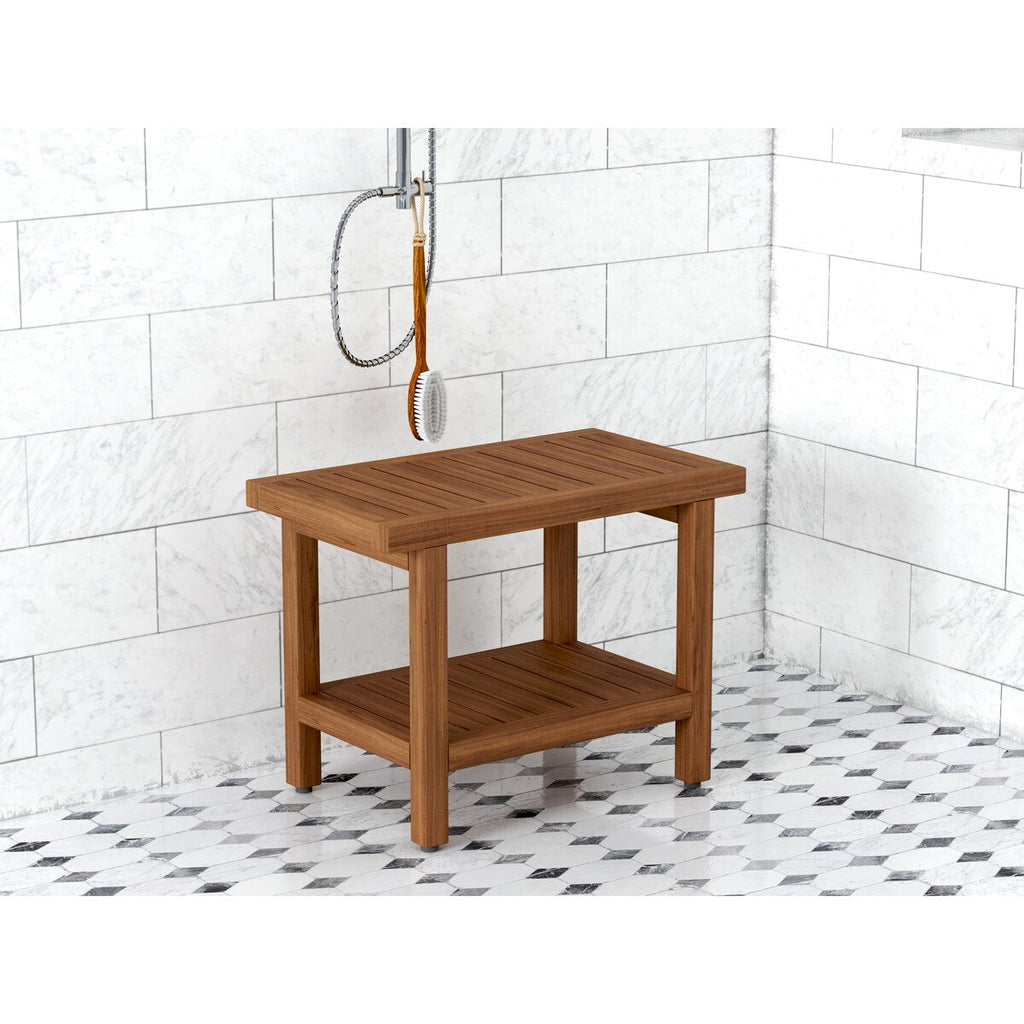 The Original Spa Teak Shower Bench