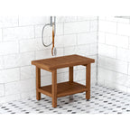 The Original Spa Teak Shower Bench
