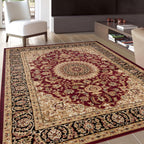 World Rug Gallery Traditional Oriental Medallion Area Rug