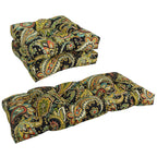 Tufted Indoor/Outdoor Settee Cushion Set (Set of 3) - 19 x 19/19 x 42