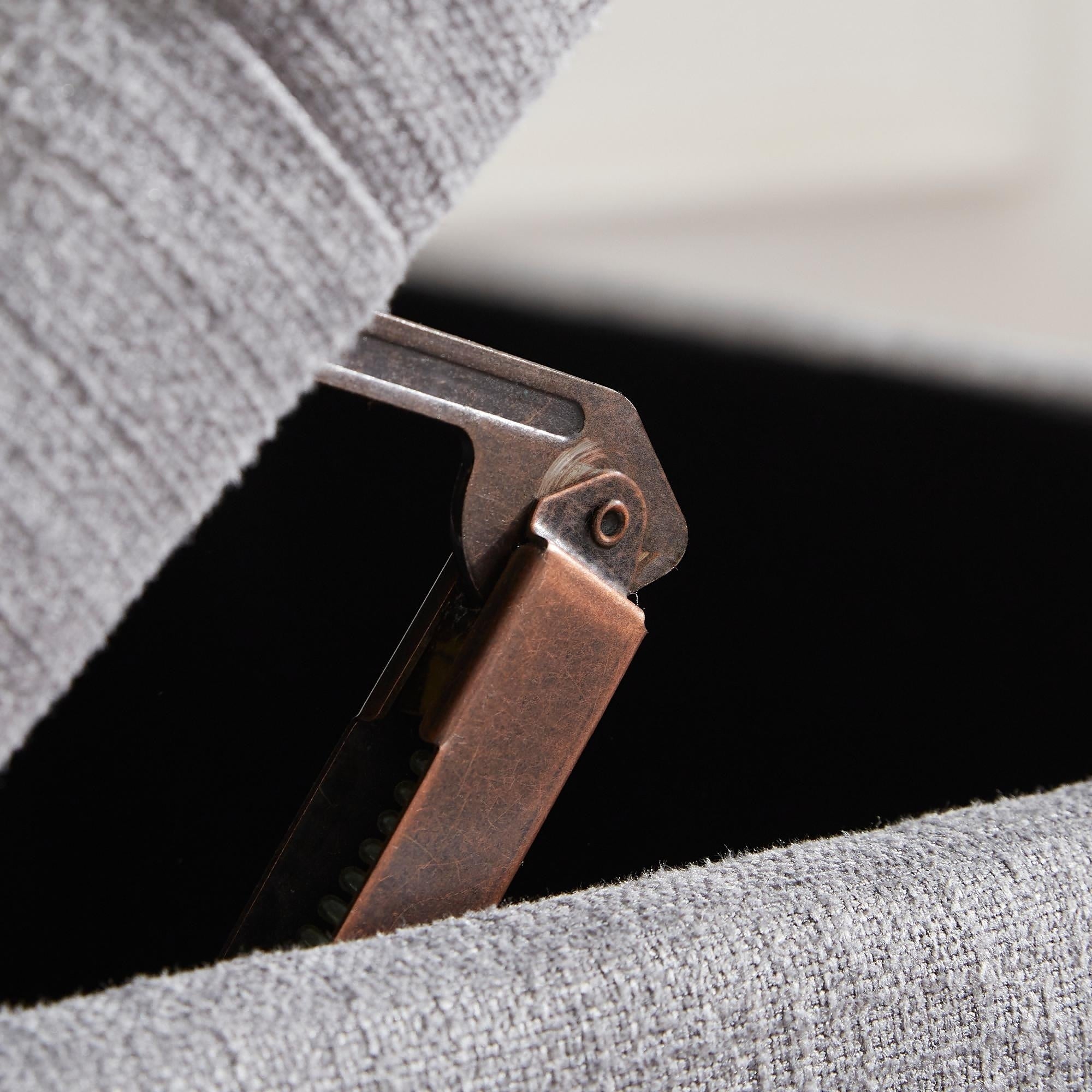 Tufted Storage Ottoman Bench, Rectangular Footstool