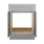 Vanity Art 24-inch Solid Wood Single Sink Bathroom Vanity Cabinet