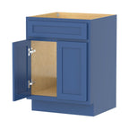 Vanity Art 24-inch Solid Wood Single Sink Bathroom Vanity Cabinet