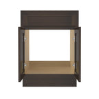 Vanity Art 24-inch Solid Wood Single Sink Bathroom Vanity Cabinet