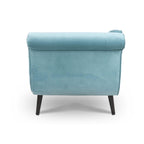 Vintage Chaise Lounge with Scroll Arms by Christopher Knight Home